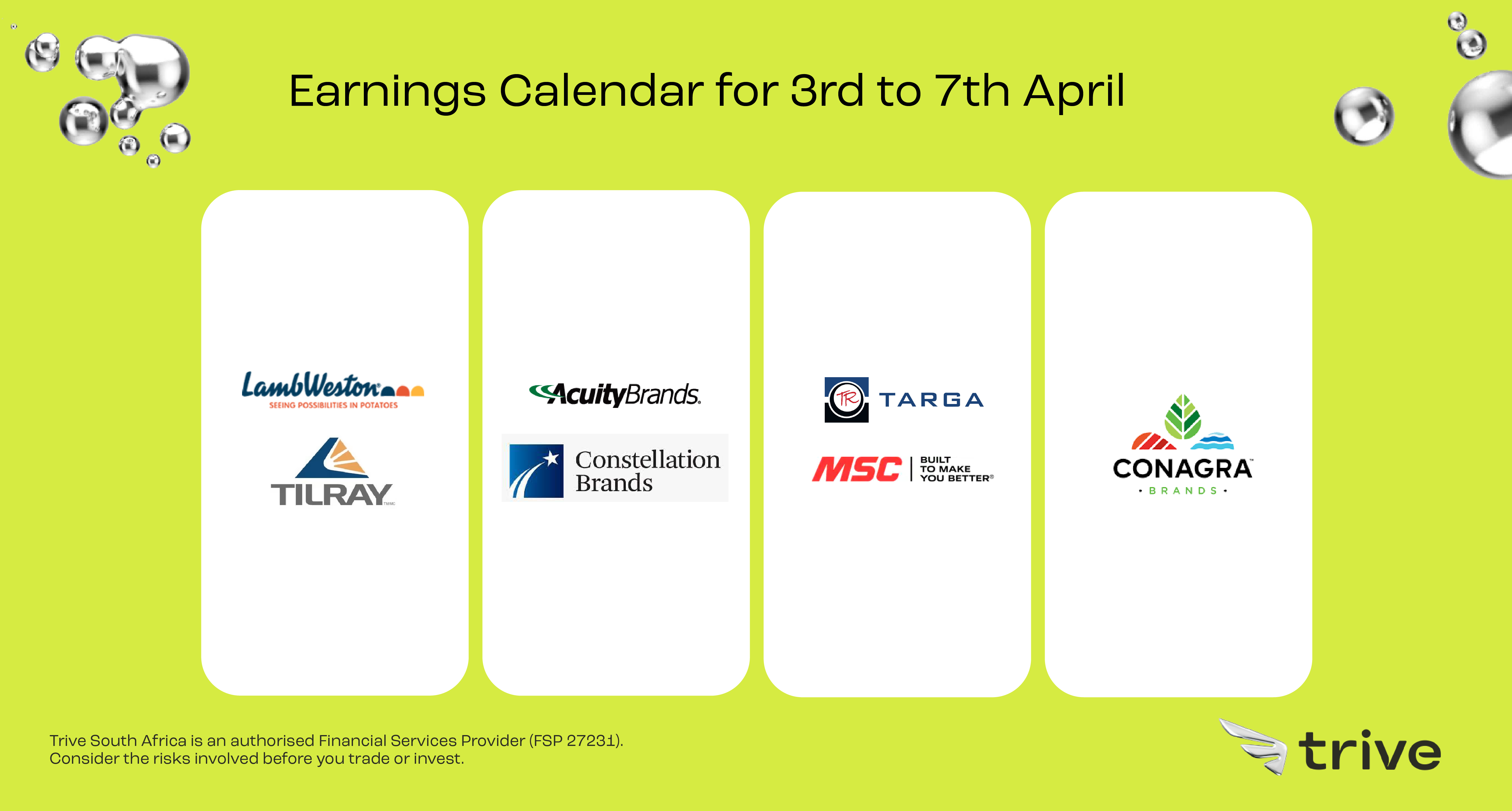 Read more about the article Weekly Earnings Roundup