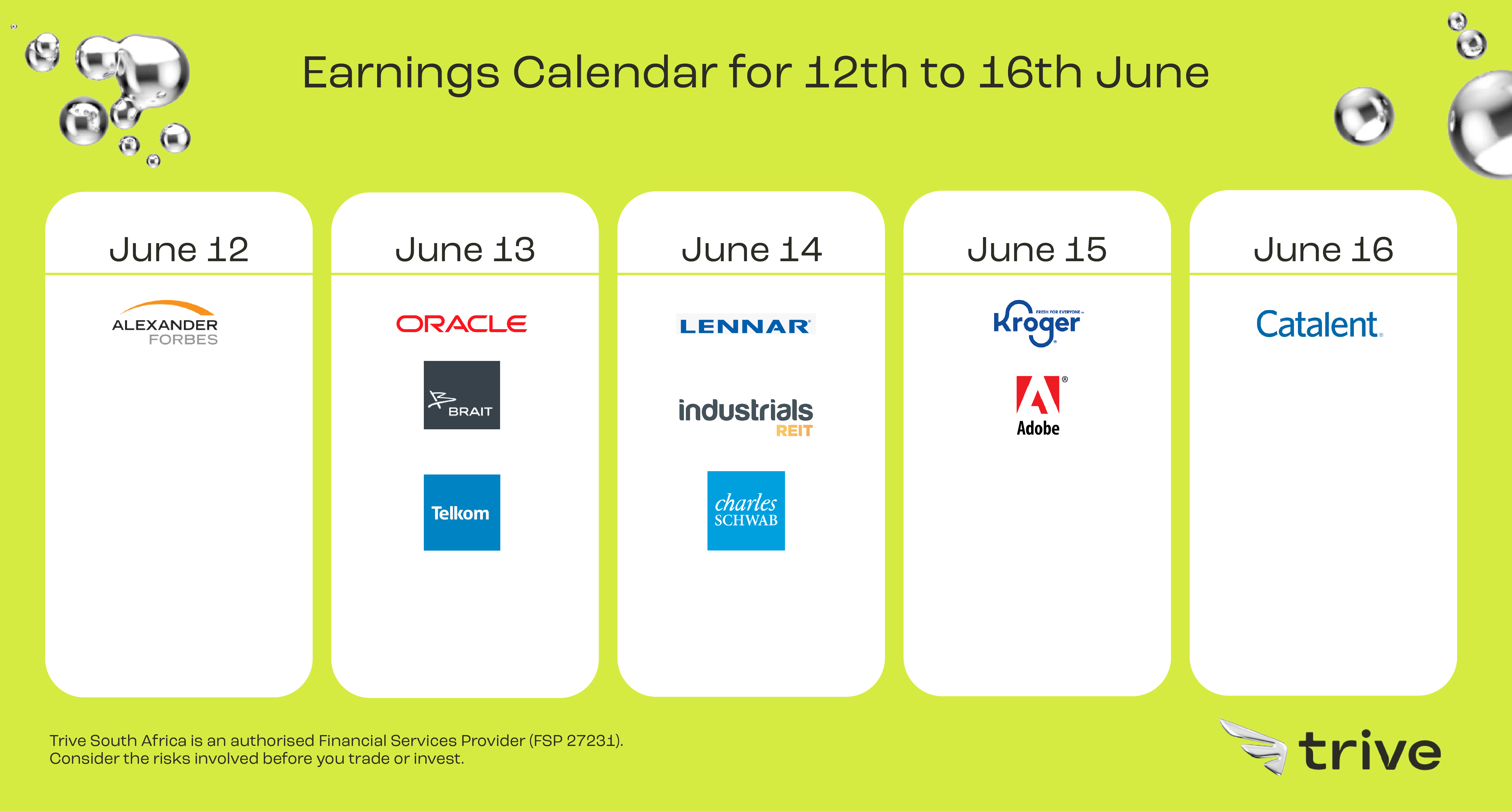 Read more about the article Weekly Earnings Outlook