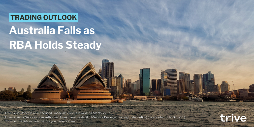 Read more about the article Australia Falls as RBA Holds Steady