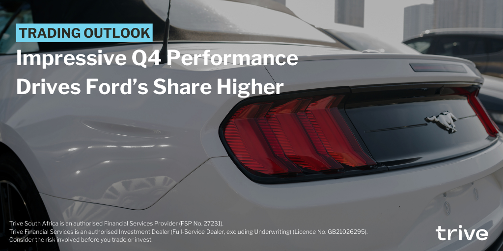 Read more about the article Impressive Q4 Performance Drives Ford’s Share Higher