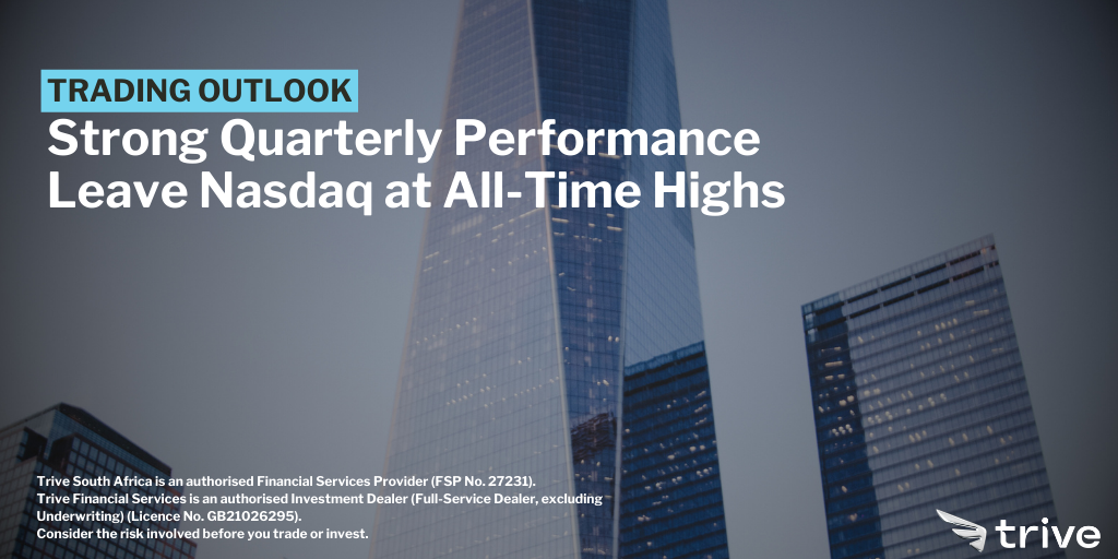 Read more about the article Strong Quarterly Performance Leave Nasdaq at All-Time Highs