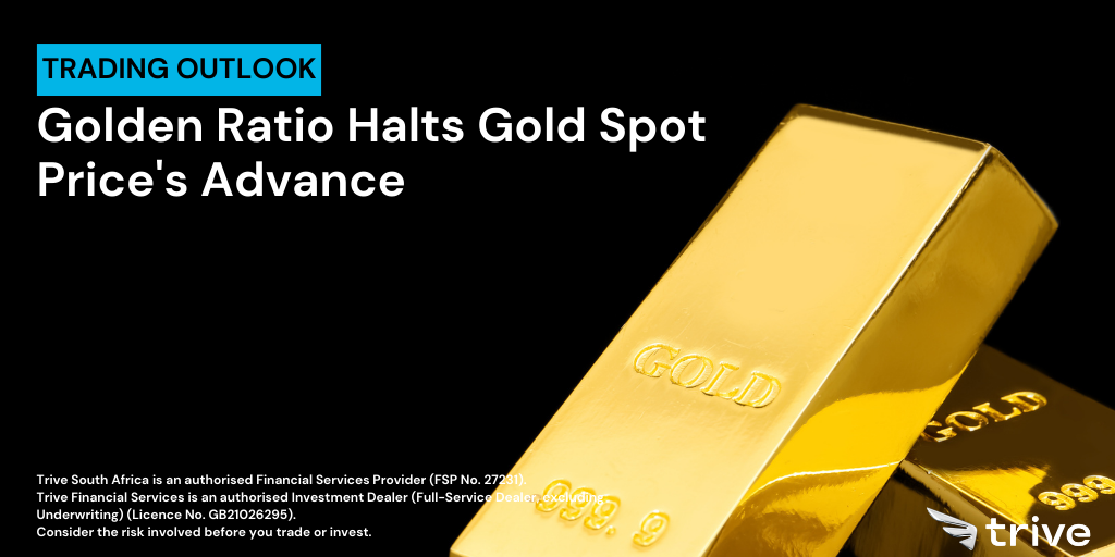 Read more about the article Golden Ratio Halts Gold Spot Price’s Advance