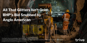 Read more about the article All That Glitters Isn’t Gold: BHP’s Bid Snubbed by Anglo American