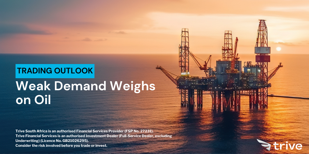 Read more about the article Weak Demand Weighs on Oil