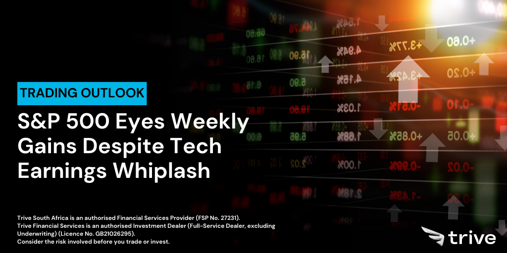 Read more about the article S&P 500 Eyes Weekly Gains Despite Tech Earnings Whiplash