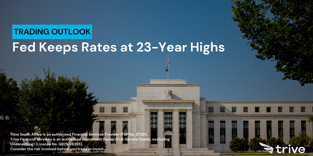 Read more about the article Fed Keeps Rates at 23-Year Highs