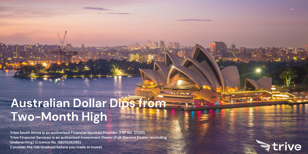 Read more about the article Australian Dollar Dips from Two-Month High