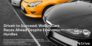 Read more about the article Driven to Succeed: WeBuyCars Races Ahead Despite Economic Hurdles