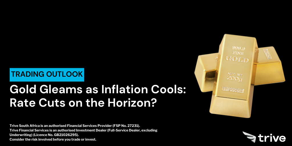 Read more about the article <strong>Gold Gleams as Inflation Cools: Rate Cuts on the Horizon?</strong> 